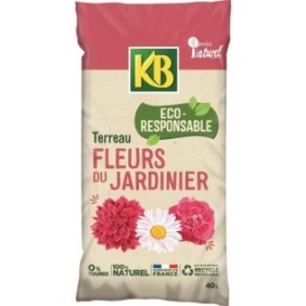 KB - Terreau pour fleurs du jardinier UAB 40L