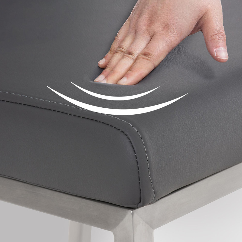 Chaise de salle à manger Colmar, grise