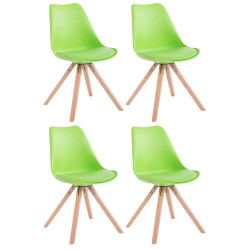 Lot de 4 chaises Toulouse...