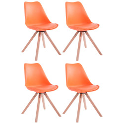 Lot de 4 chaises Toulouse...