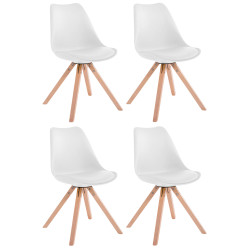 Lot de 4 chaises Toulouse...