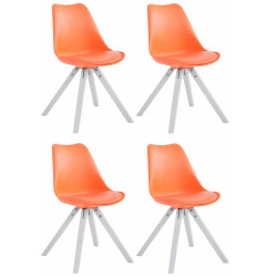 Lot de 4 chaises Toulouse...