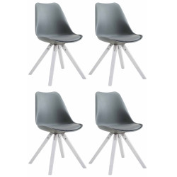 Lot de 4 chaises Toulouse...