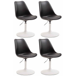 Lot de 4 chaises de salle à...