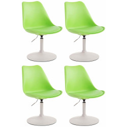Lot de 4 chaises de salle à...
