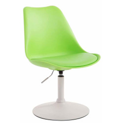 Lot de 4 chaises de salle à manger Maverick W en plastique vert