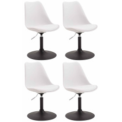 Lot de 4 chaises de salle à...
