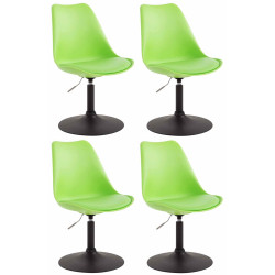 Lot de 4 chaises de salle à...