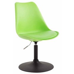 Lot de 4 chaises de salle à manger Maverick B en plastique vert