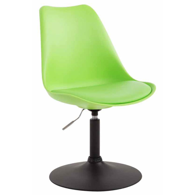 Lot de 4 chaises de salle à manger Maverick B en plastique vert