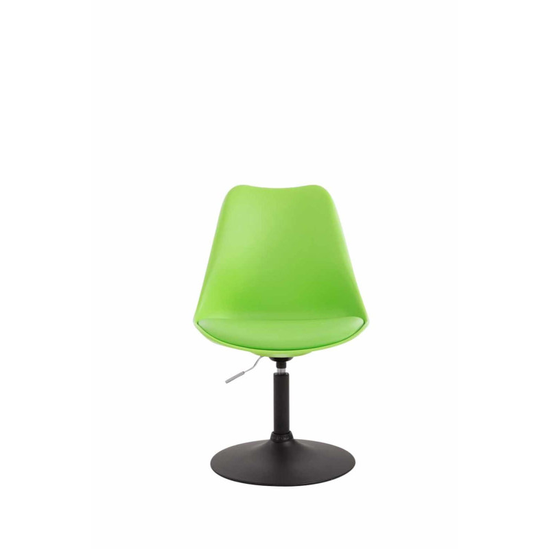 Lot de 4 chaises de salle à manger Maverick B en plastique vert