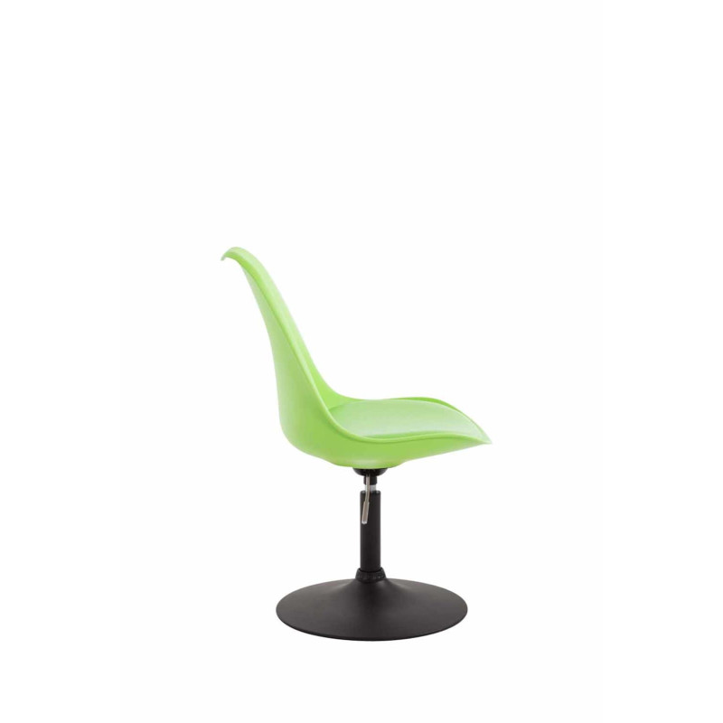 Lot de 4 chaises de salle à manger Maverick B en plastique vert