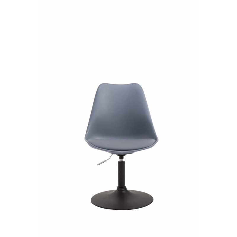 Lot de 4 chaises de salle à manger Maverick B en plastique gris