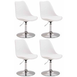 Lot de 4 chaises de salle à...