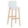 Tabouret de bar Hoover Natura structure 4 pieds