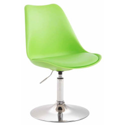 Lot de 4 chaises de salle à manger Maverick C en plastique vert