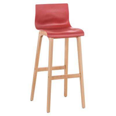 Tabouret de bar Hoover Natura structure 4 pieds