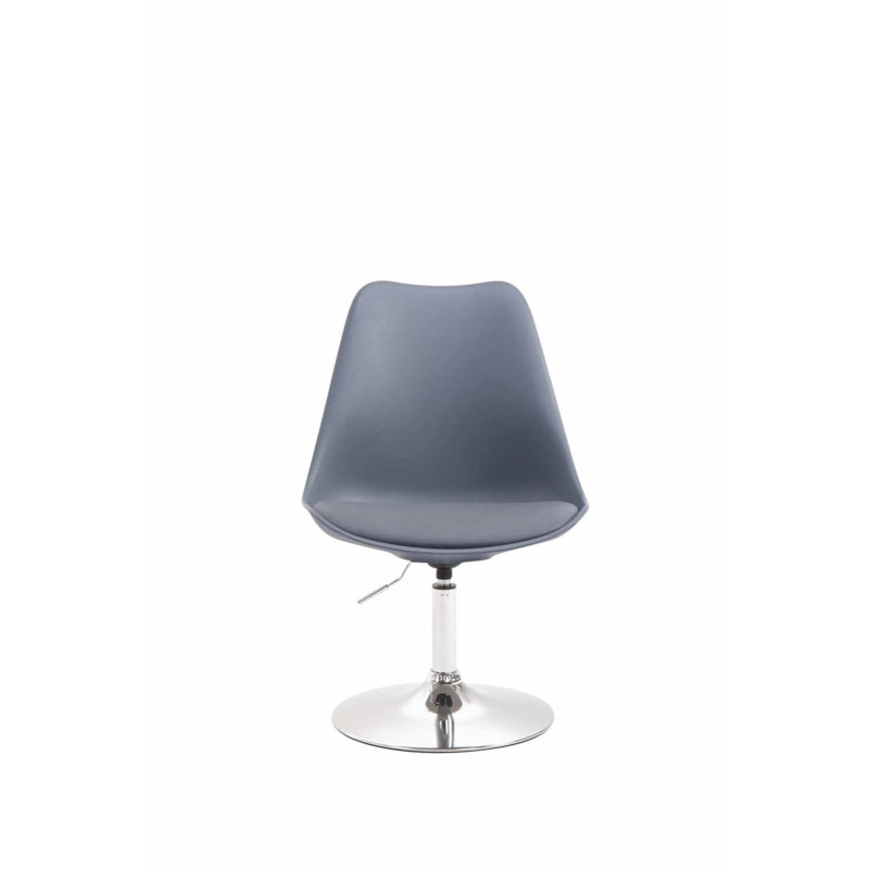 Lot de 4 chaises de salle à manger Maverick C en plastique gris