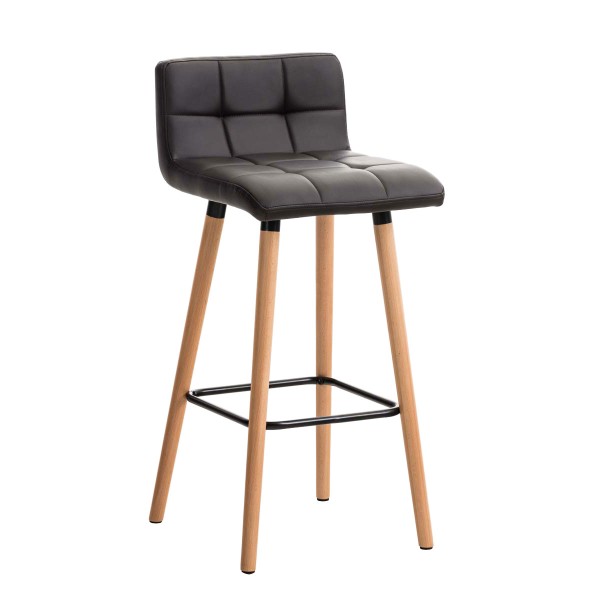 Tabouret de bar Lincoln simili cuir