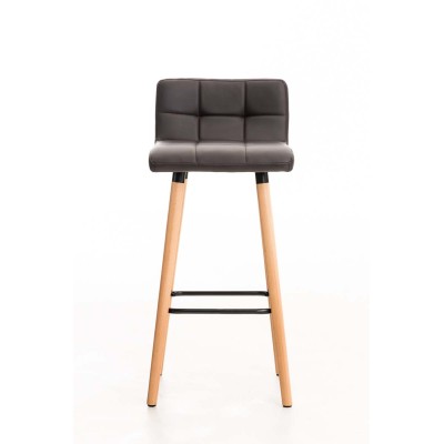 Tabouret de bar Lincoln simili cuir