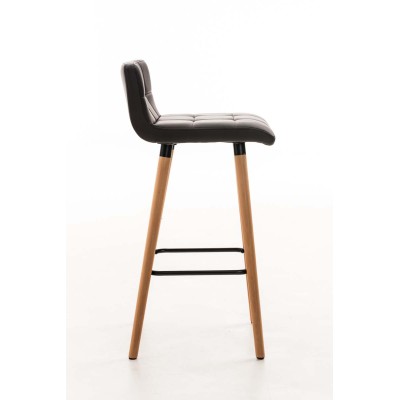 Tabouret de bar Lincoln simili cuir