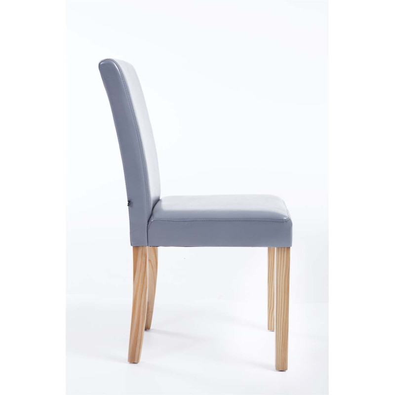 Chaise de salle à manger Ina natura gris