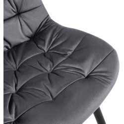 Ensemble de 2 chaises de salle à manger Rossford | gris