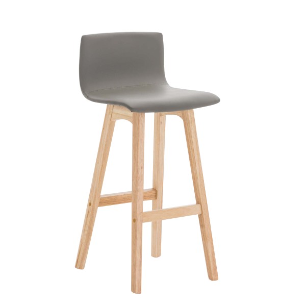 Tabouret de bar Taunus simili cuir Natura