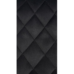 Tabouret de bar Minosa velours noir