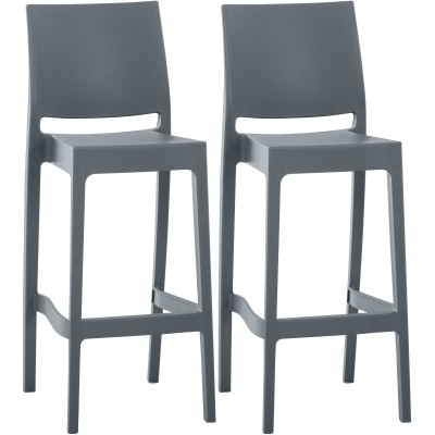 Lot de 2 tabourets de bar Maya