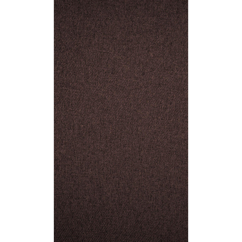 Chaise de salle à manger Zadar, tissu marron foncé antique