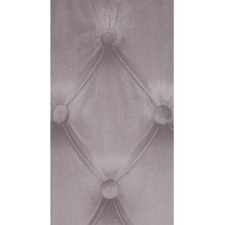 Chaise de salle à manger Lisburn en velours gris