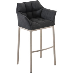 Tabouret de bar en tissu...