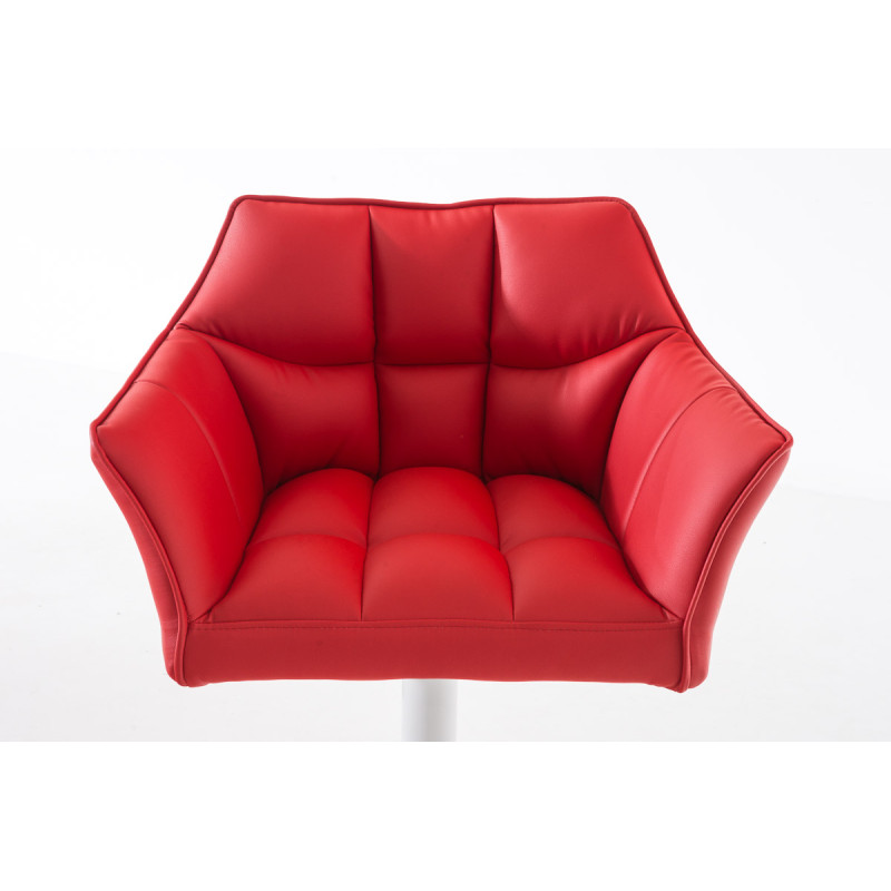Tabouret de bar Damaso W rouge
