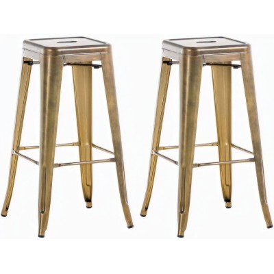 Lot de 2 tabourets de bar Joshua