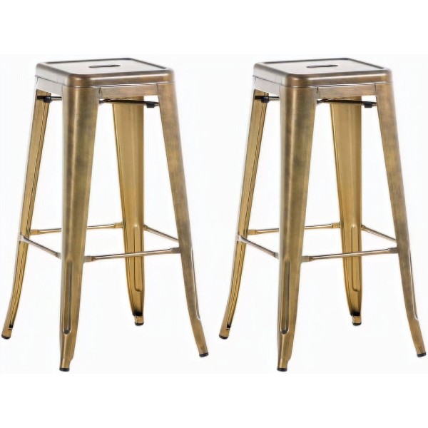 Lot de 2 tabourets de bar Joshua