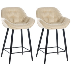 Lot de 2 tabourets de bar...