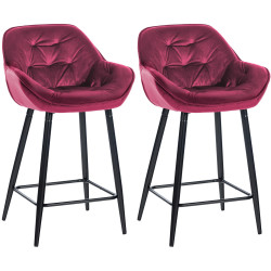 Lot de 2 tabourets de bar...