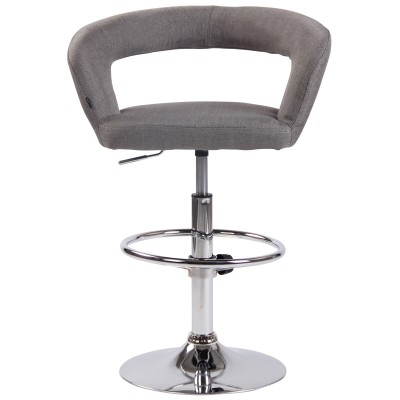 Tabouret de bar Jaen tissu