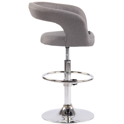 Tabouret de bar Jaen tissu