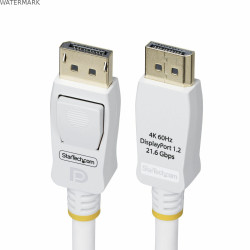 Câble USB Startech DP12-CABLE6FTW Blanc 1,8 m