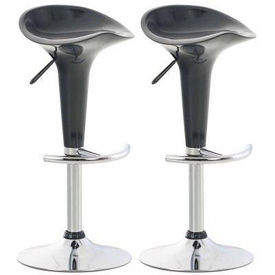 Lot de 2 tabourets de bar Saddle