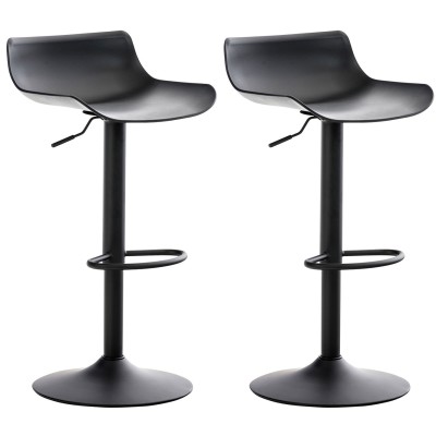 Lot de 2 tabourets de bar Aveiro