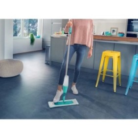 Balai pulvérisateur confort Easy Spray XL 56690 Leifheit avec réservoir sur le manche systeme - Balai vaporisateur avec mop 42 c