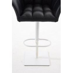 Sgabello da bar nero Damaso W