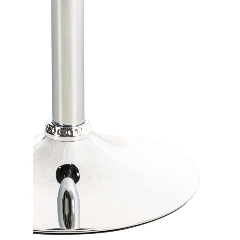 Ensemble de 2 chaises Emil en similicuir crème