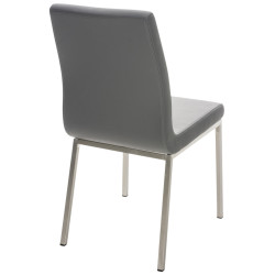 Ensemble de 2 chaises de salle à manger gris Colmar