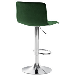 Tabouret de bar Hoover Velvet C vert