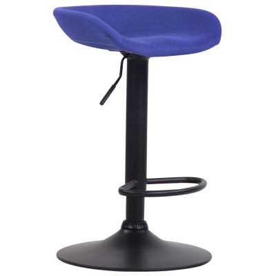 Tabouret de bar Anaheim feutre noir