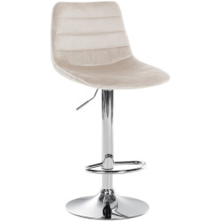 Tabouret de bar Lex velours...